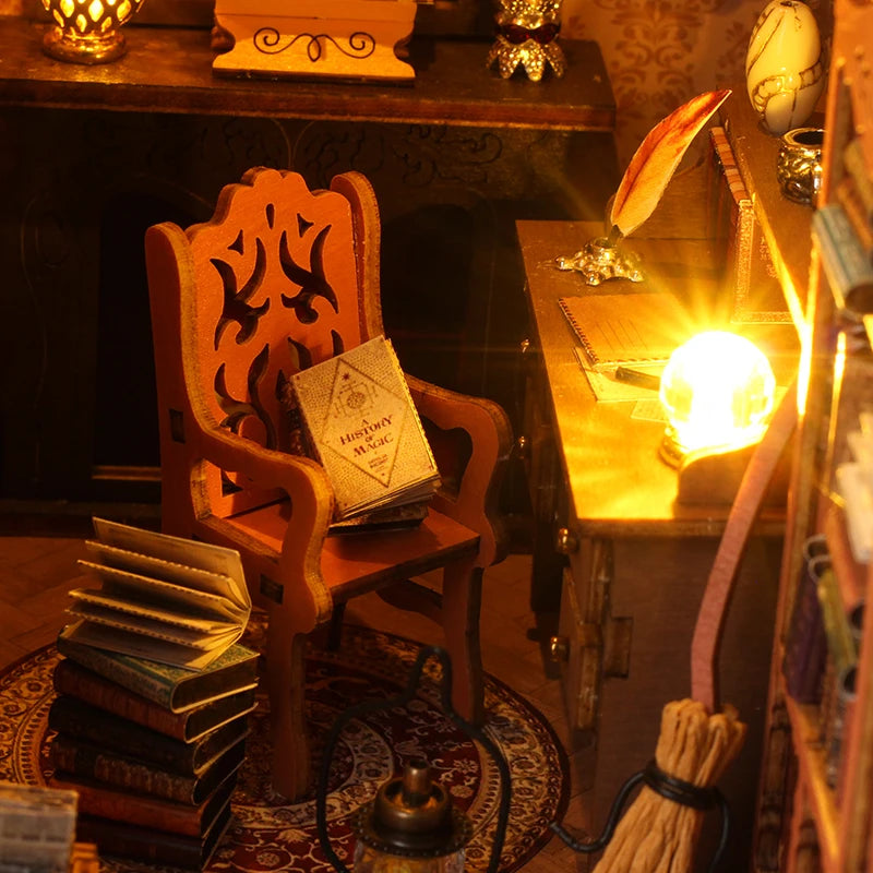 DIY Book Nook Insert Kits Wooden Doll House