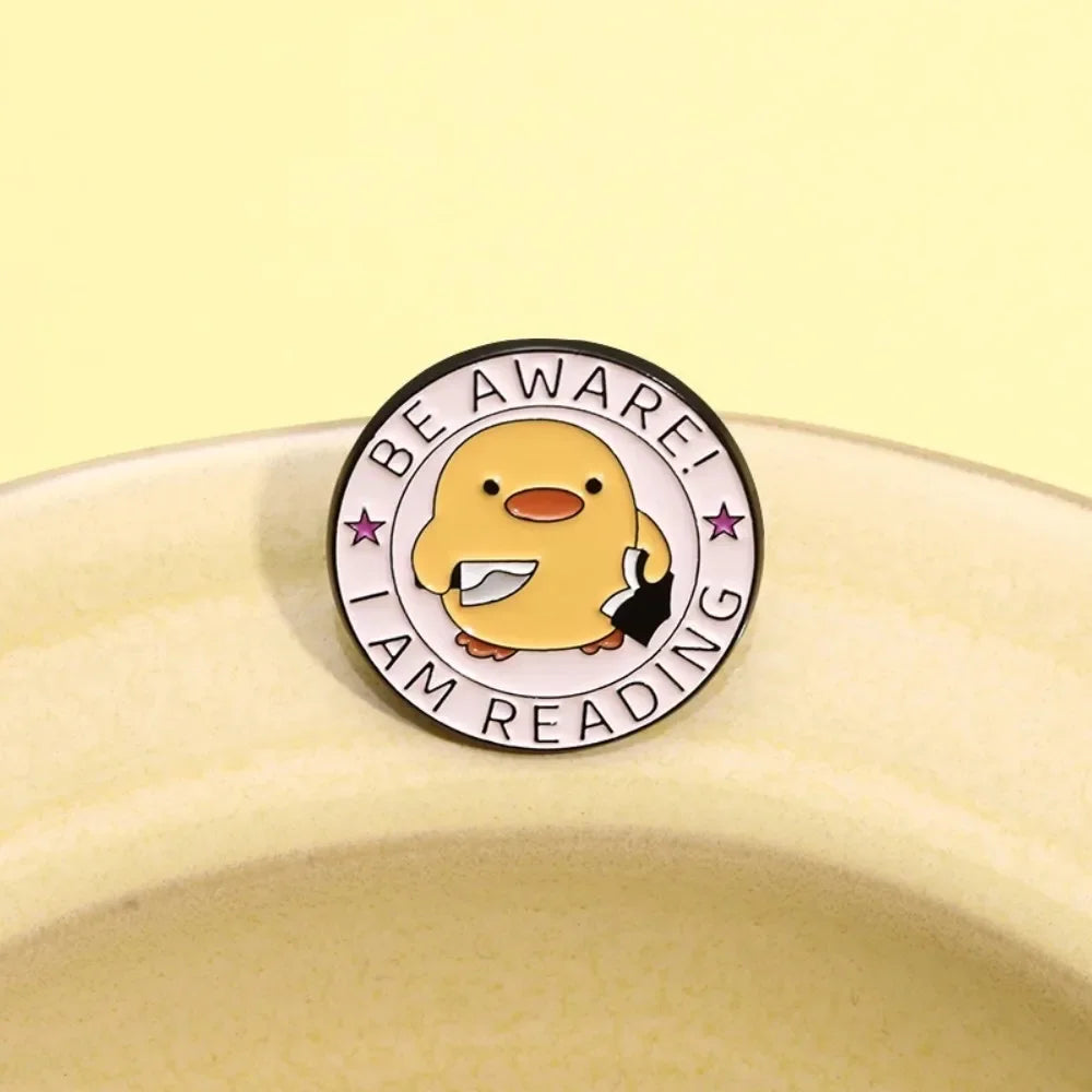 Cute Yellow Duck Enamel Pins