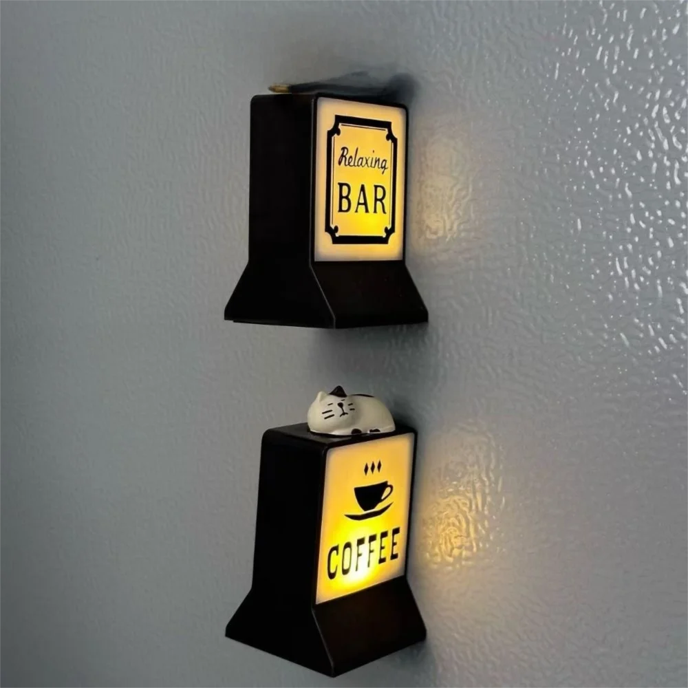 Coffee Shop Fridge Magnet