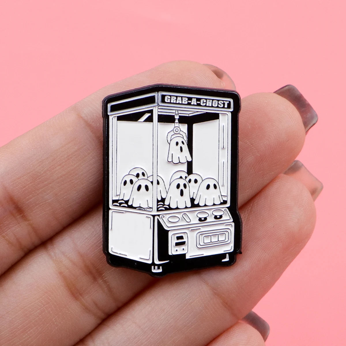 Ghost Machine Enamel Pin