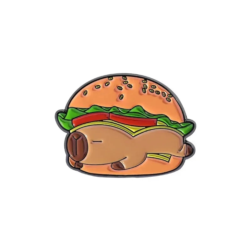 Cute Capybara Sandwich