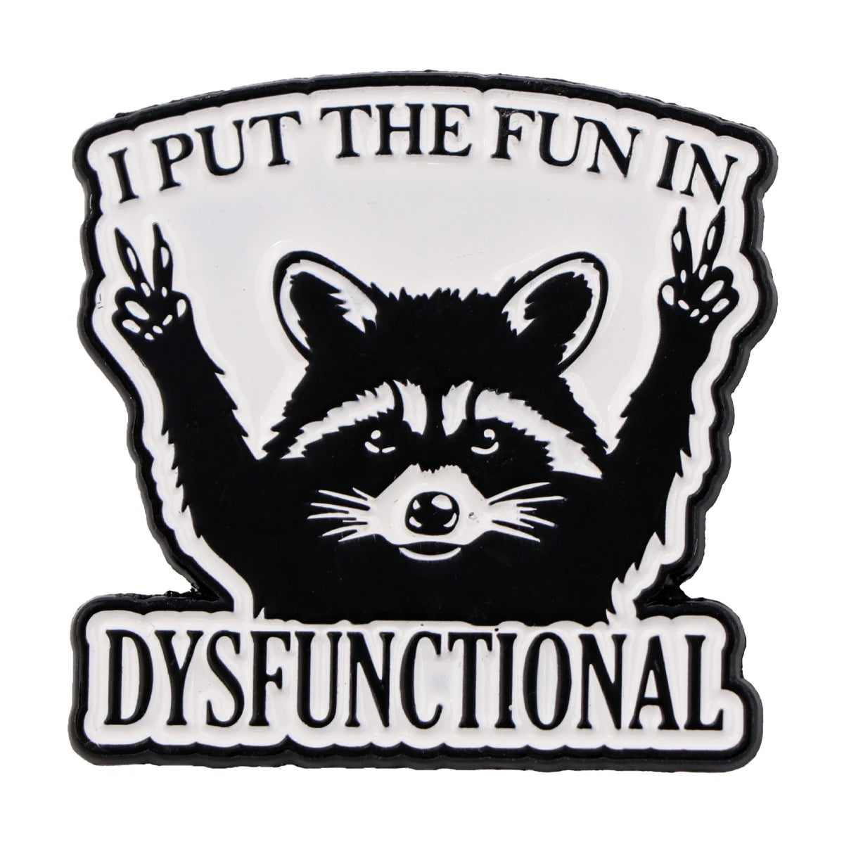 Cute Raccoon Enamel Pins