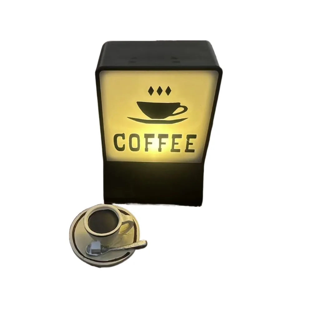 Coffee Shop Fridge Magnet