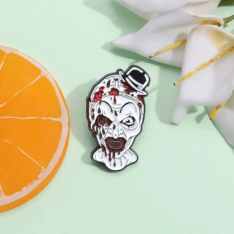 Terrifier Clown Enamel Pin