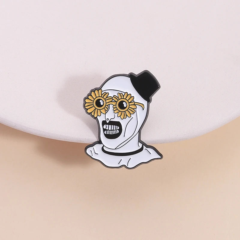 Terrifier Clown Enamel Pin