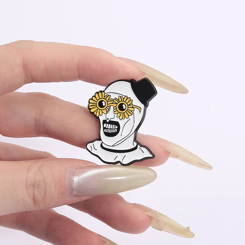 Terrifier Clown Enamel Pin