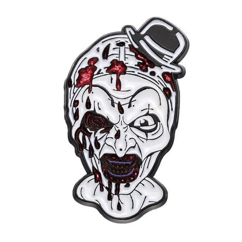 Terrifier Clown Enamel Pin