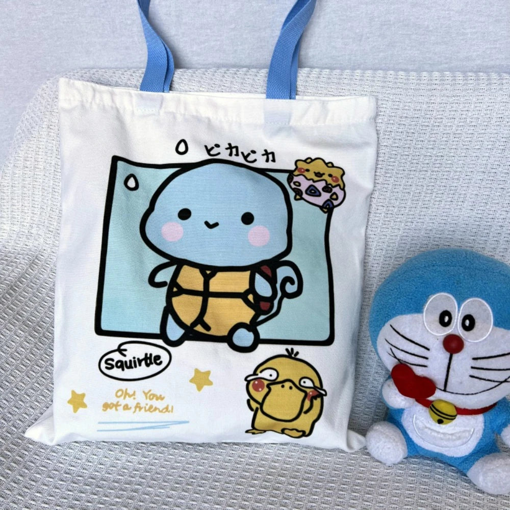 Kawaii Anime Canvas Shoulder Bag