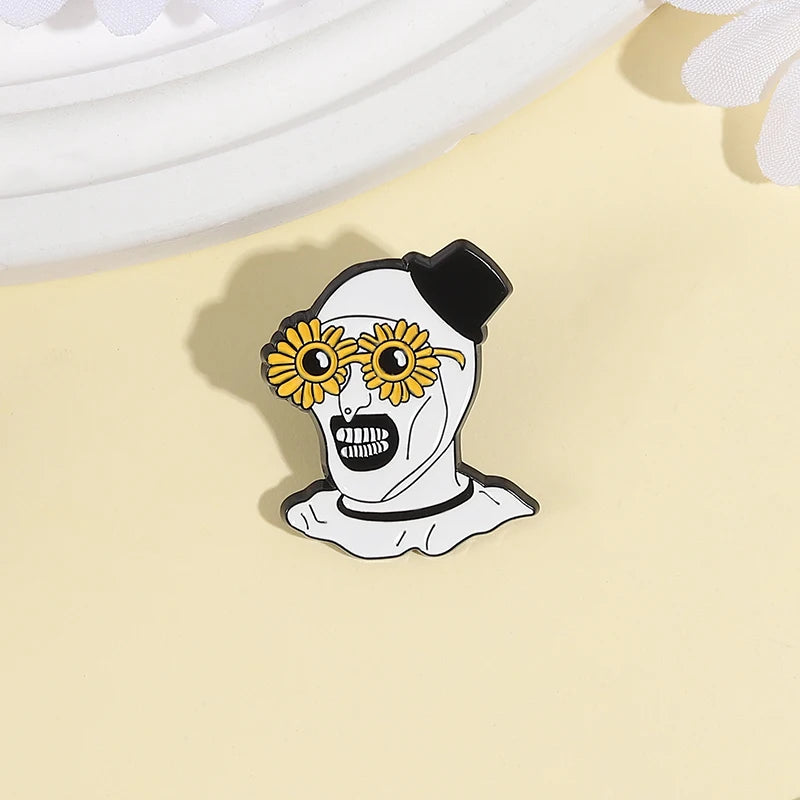 Terrifier Clown Enamel Pin
