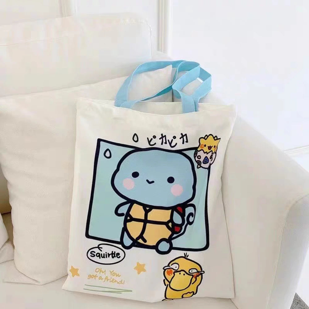 Kawaii Anime Canvas Shoulder Bag