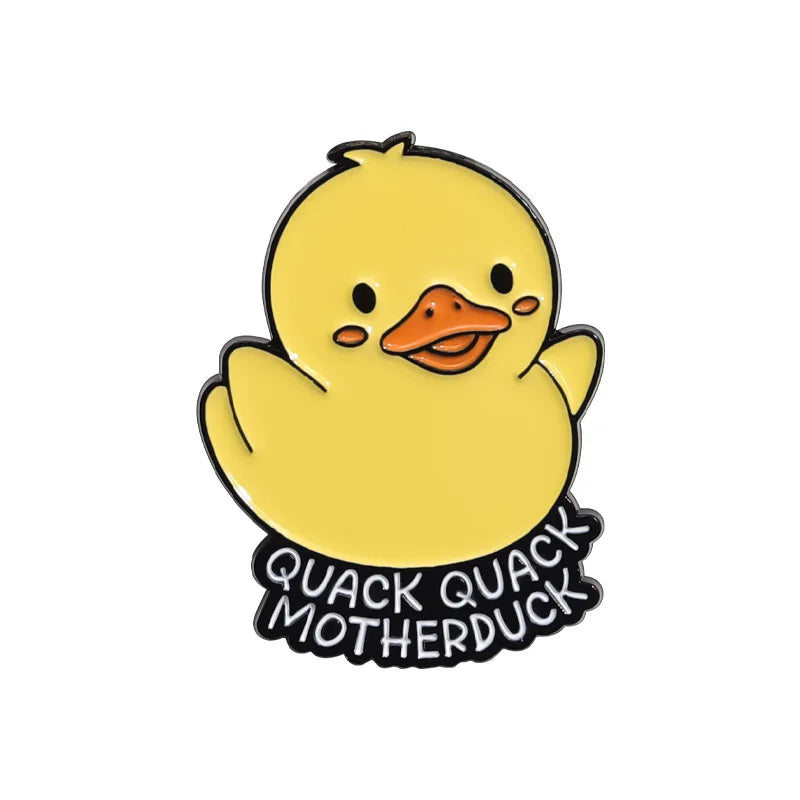 Cute Funny Little Yellow Duck