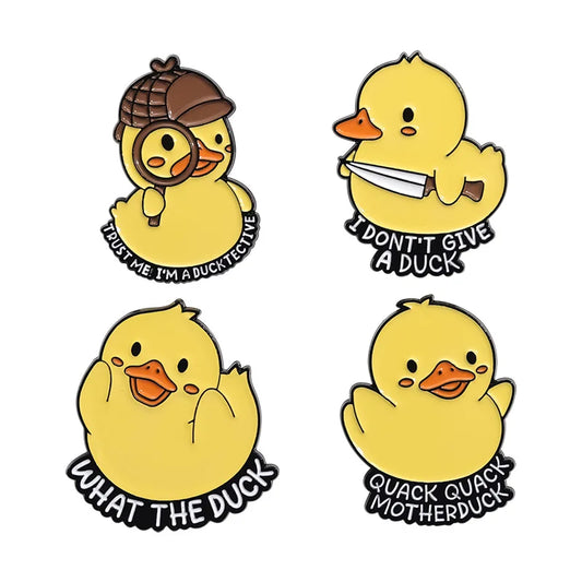 Cute Funny Little Yellow Duck