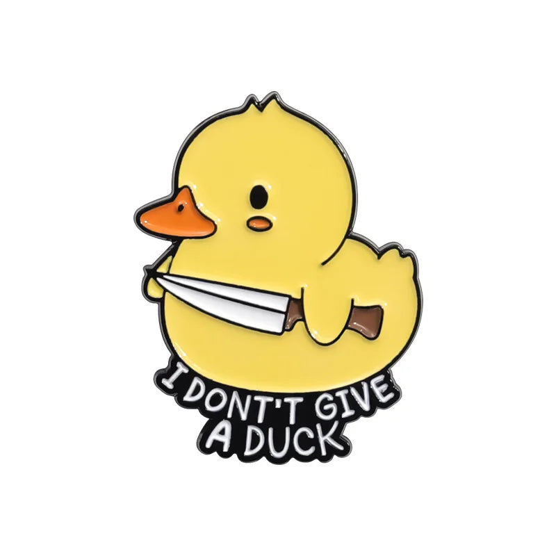 Cute Funny Little Yellow Duck