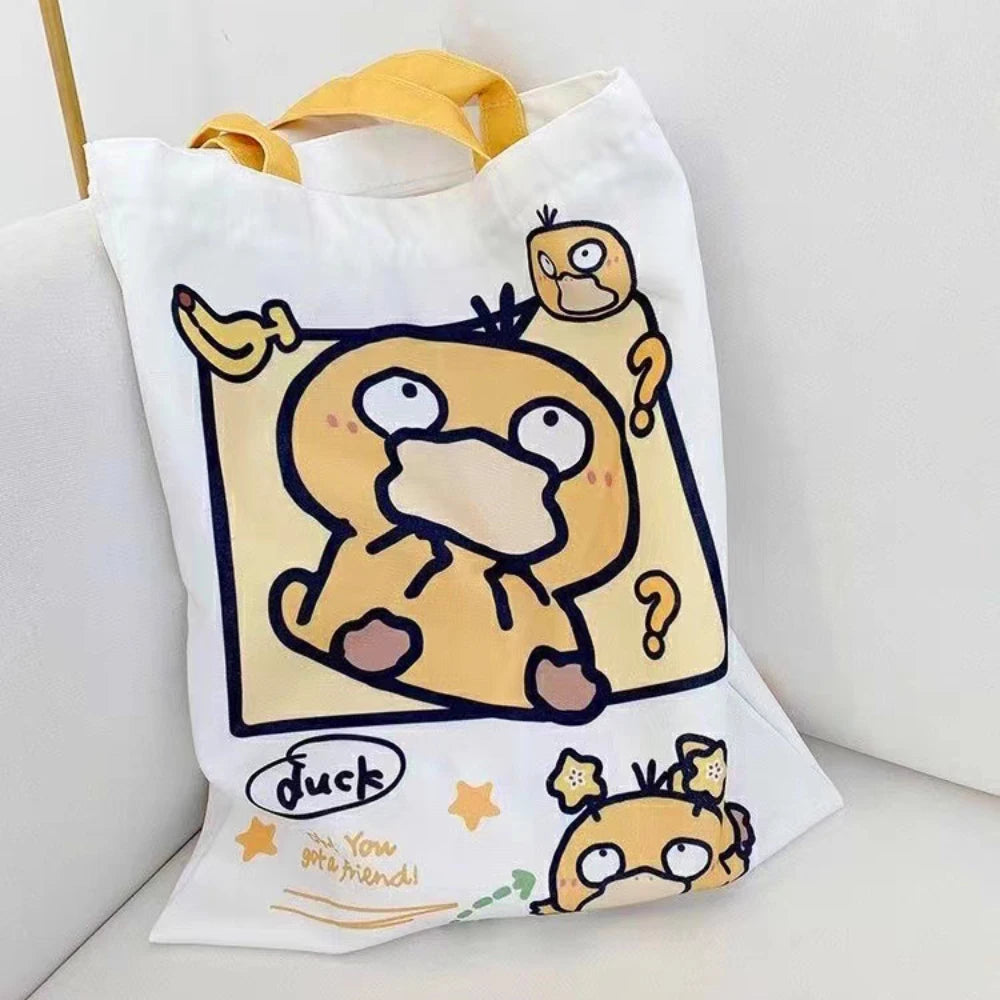 Kawaii Anime Canvas Shoulder Bag