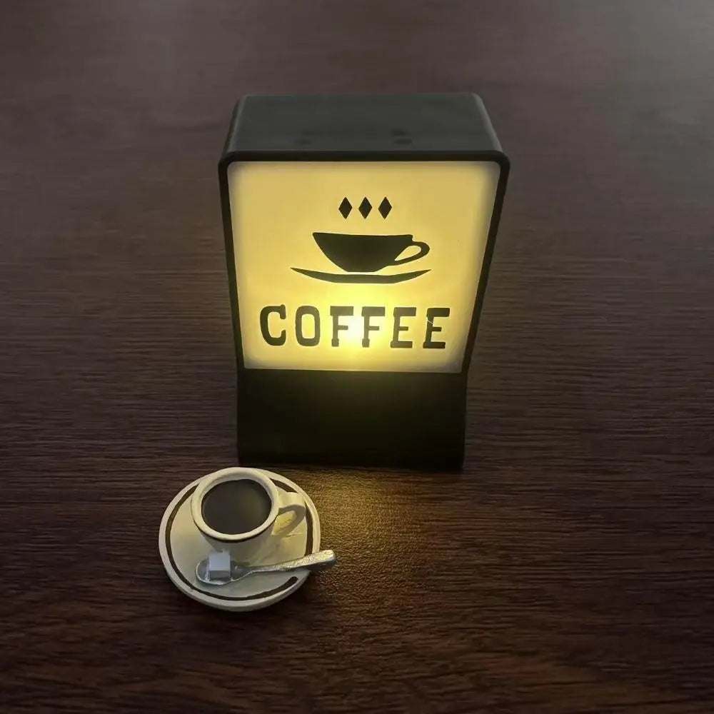 Coffee Shop Fridge Magnet