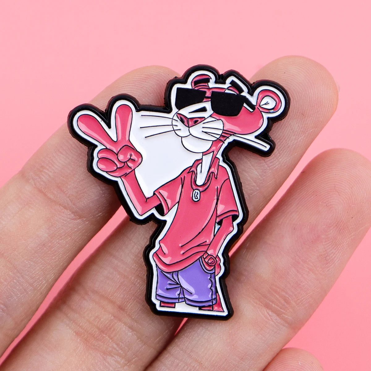 Pink Cool Cat