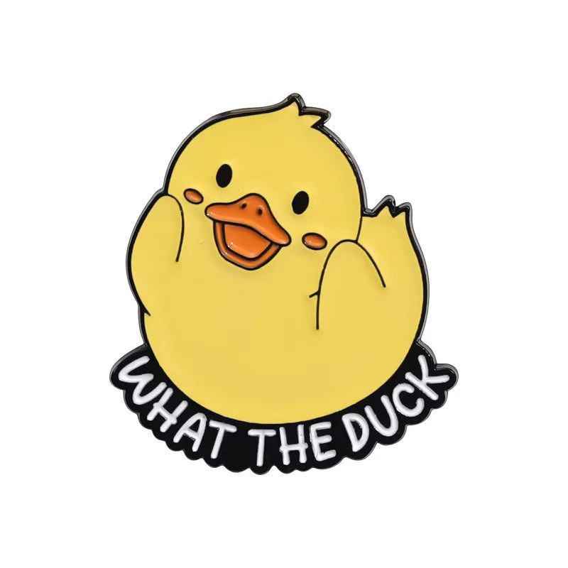 Cute Funny Little Yellow Duck