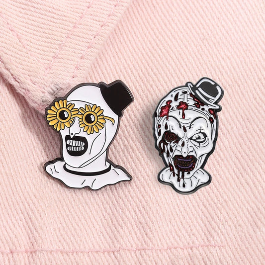 Terrifier Clown Enamel Pin