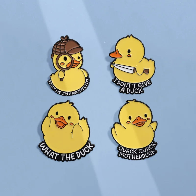 Cute Funny Little Yellow Duck