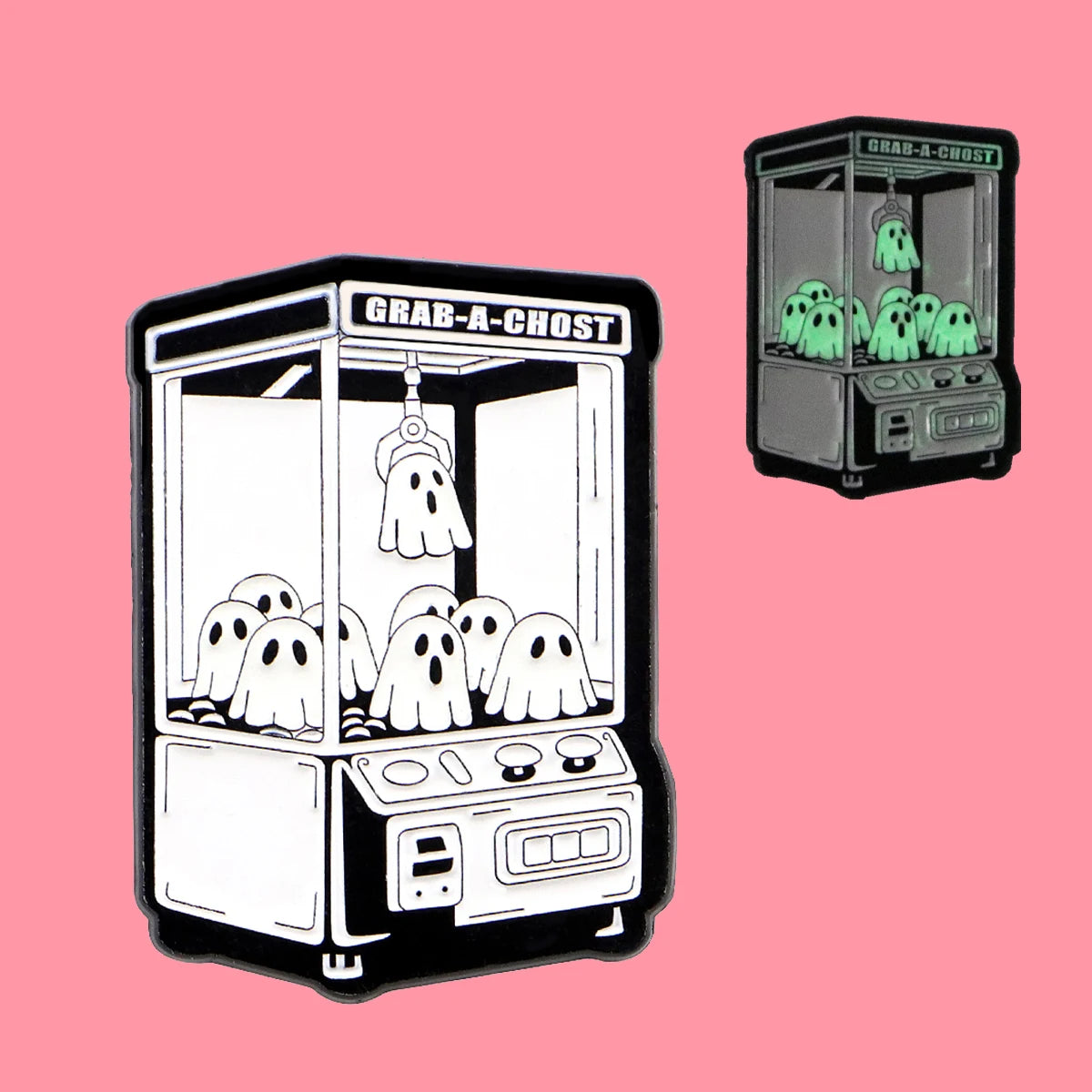 Ghost Machine Enamel Pin