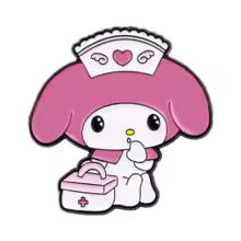 5pcs Kawaii Anime Cat Set Enamel Pin