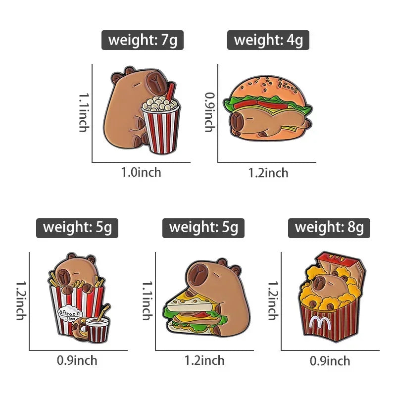 Cute Capybara Sandwich