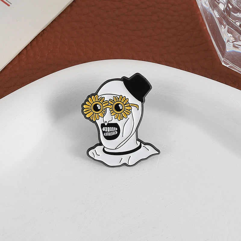 Terrifier Clown Enamel Pin