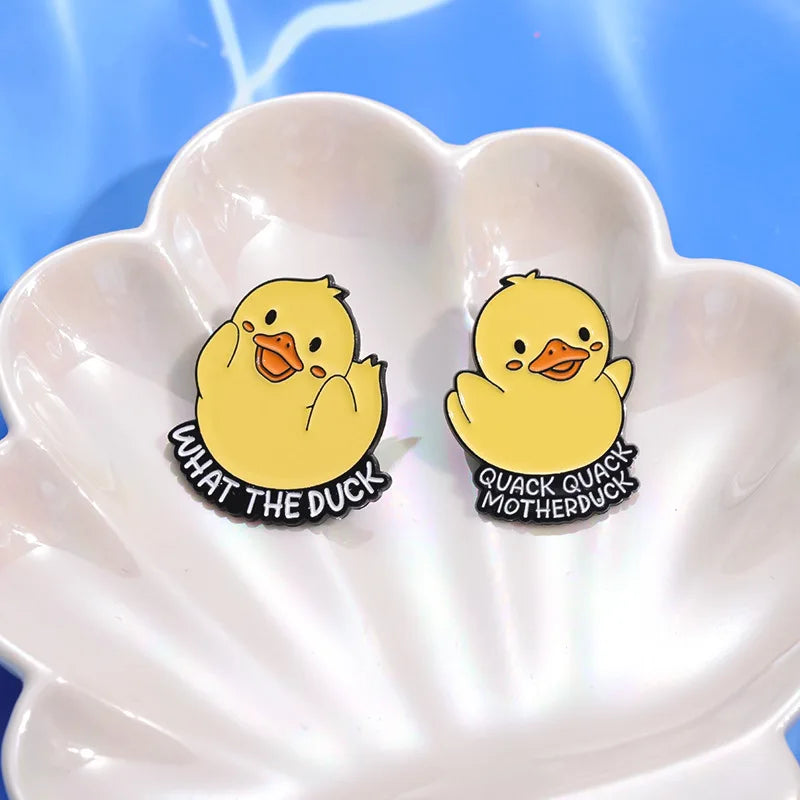 Cute Funny Little Yellow Duck